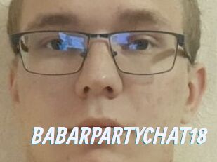 BABARPARTYCHAT18