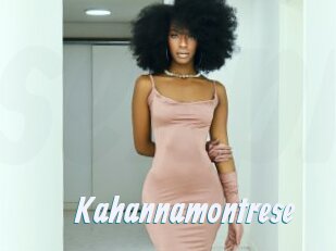 Kahannamontrese