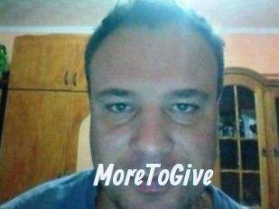MoreToGive