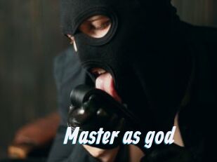 Master_as_god