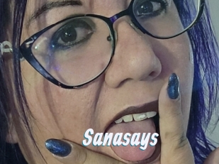 Sanasays