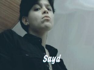 Sayd