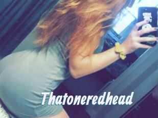 Thatoneredhead